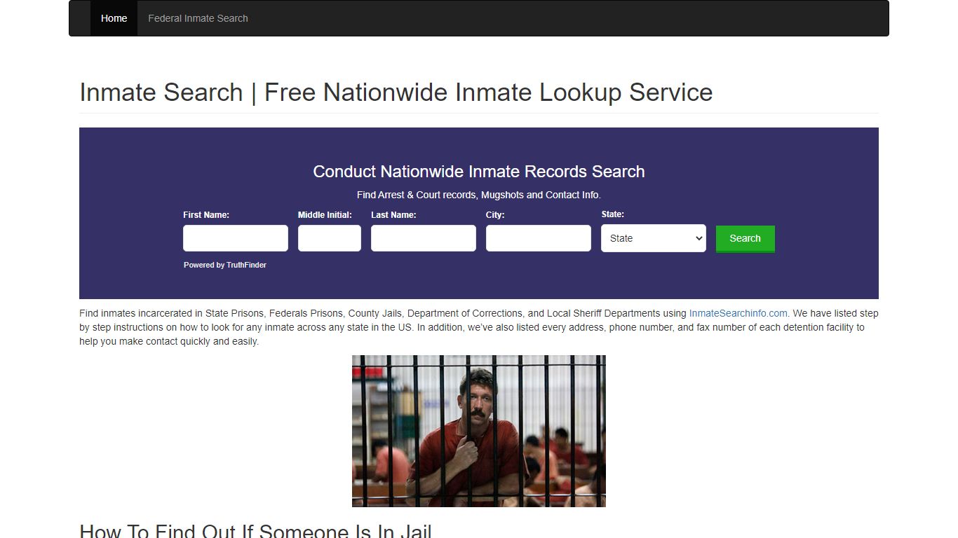 Tennessee Inmate Search - TN Department of Corrections Inmate Locator